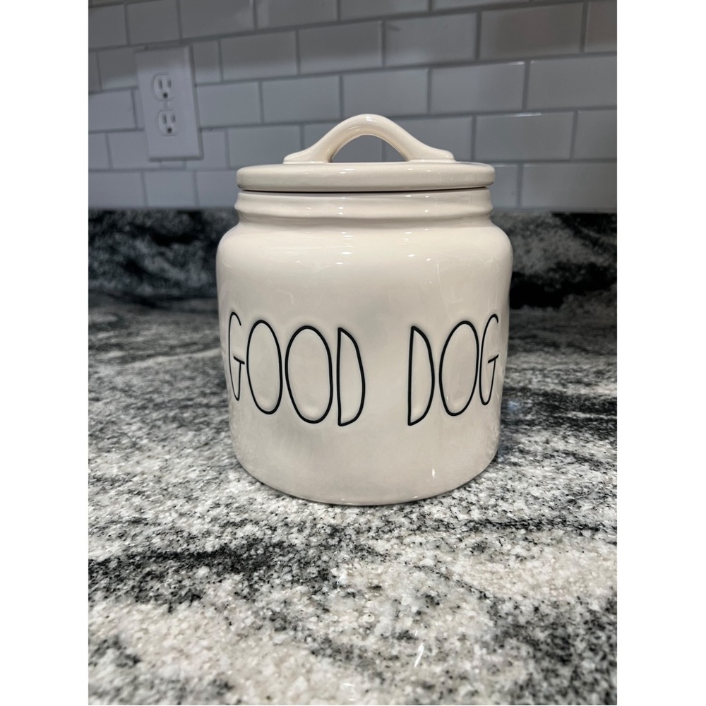 Rae Dunn Dog Treat Holder